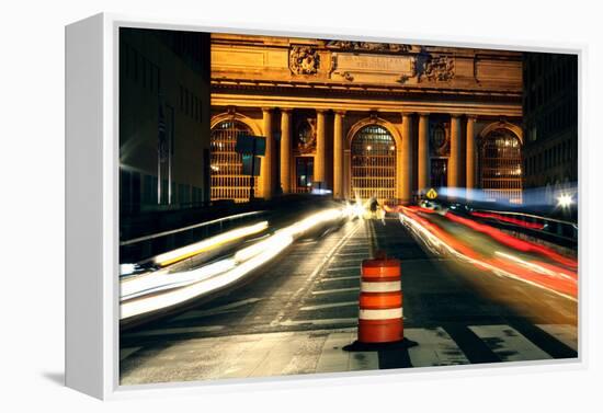 Grand Central Terminal Timelapse NYC-null-Framed Stretched Canvas