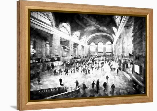 Grand Central Terminal-Philippe Hugonnard-Framed Premier Image Canvas