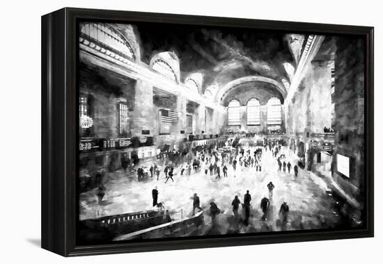 Grand Central Terminal-Philippe Hugonnard-Framed Premier Image Canvas