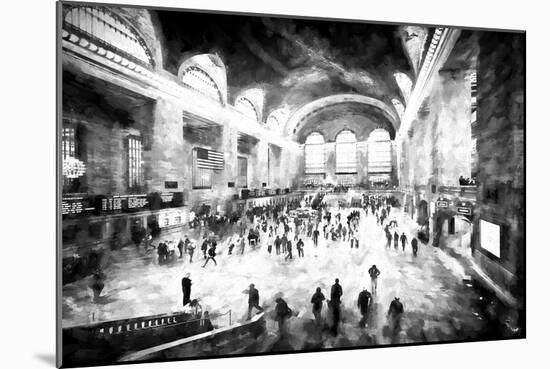 Grand Central Terminal-Philippe Hugonnard-Mounted Giclee Print