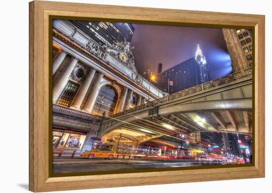 Grand Central-Moises Levy-Framed Premier Image Canvas