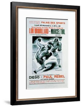Grand Combat-null-Framed Art Print