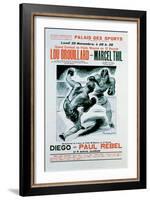 Grand Combat-null-Framed Art Print