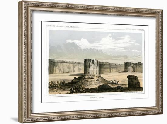 Grand Coulee, Washington, USA, 1856-Gustav Sohon-Framed Giclee Print