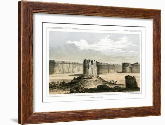 Grand Coulee, Washington, USA, 1856-Gustav Sohon-Framed Giclee Print