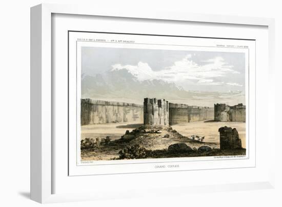 Grand Coulee, Washington, USA, 1856-Gustav Sohon-Framed Giclee Print