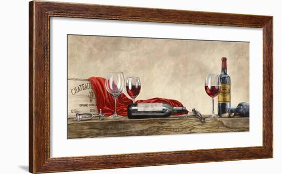 Grand Cru Wines (detail)-Sandro Ferrari-Framed Art Print
