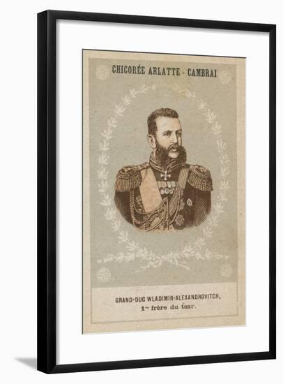 Grand-Duc Wladimir-Alexandrovitch, Premier Frere Du Tsar-null-Framed Giclee Print