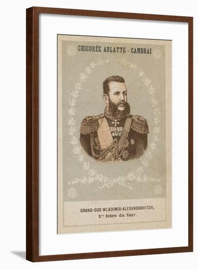Grand-Duc Wladimir-Alexandrovitch, Premier Frere Du Tsar-null-Framed Giclee Print