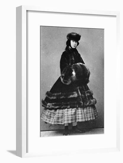 Grand Duchess Maria Alexandrovna of Russia, C1861-C1865-null-Framed Giclee Print