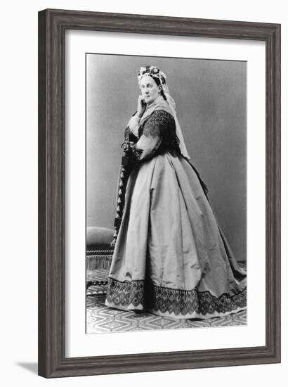 Grand Duchess Maria Nikolaevna of Russia, C1862-C1870-null-Framed Giclee Print