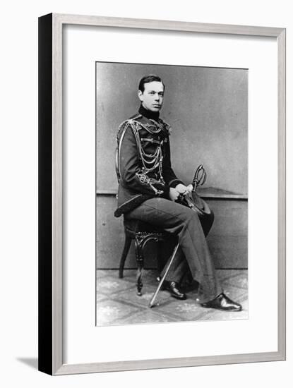 Grand Duke Alexander Alexandrovich of Russia, C1860-C1862-null-Framed Giclee Print