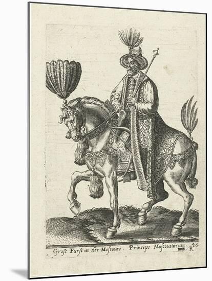 Grand Duke of Muscovy, 1577-Abraham de Bruyn-Mounted Giclee Print