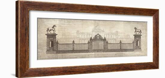 Grand Estate Gates-School of Padua-Framed Giclee Print