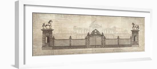Grand Estate Gates-School of Padua-Framed Giclee Print