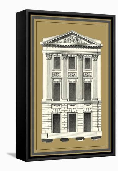 Grand Façade III-null-Framed Stretched Canvas