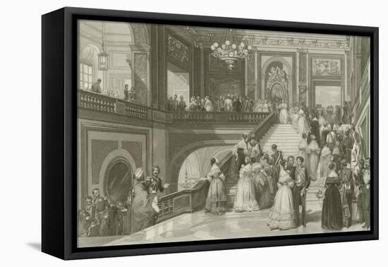 Grand Fete at the Palace of Versailles-Eugene-Louis Lami-Framed Premier Image Canvas