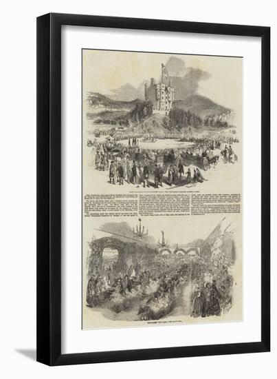 Grand Gathering of the Highland Clans-null-Framed Giclee Print