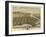 Grand Haven, Michigan - Panoramic Map-Lantern Press-Framed Art Print