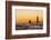 Grand Haven South Pier Lighthouse at Sunset on Lake Michigan, Ottawa County, Grand Haven, Mi-Richard and Susan Day-Framed Photographic Print