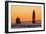 Grand Haven South Pier Lighthouse at Sunset on Lake Michigan, Ottawa County, Grand Haven, Michigan-Richard and Susan Day-Framed Photographic Print