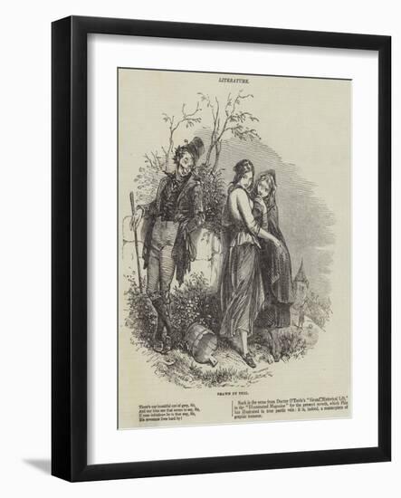 Grand Historical Lilt-Hablot Knight Browne-Framed Giclee Print