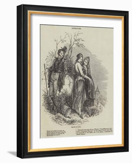 Grand Historical Lilt-Hablot Knight Browne-Framed Giclee Print