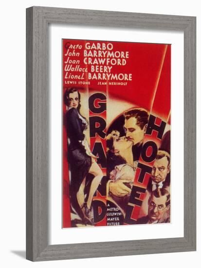 Grand Hotel, 1932-null-Framed Art Print