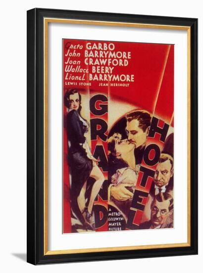 Grand Hotel, 1932-null-Framed Art Print