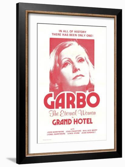 Grand Hotel, 1932-null-Framed Art Print