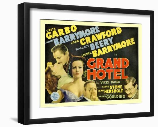 Grand Hotel, 1932-null-Framed Art Print