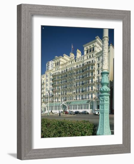 Grand Hotel, Brighton, Sussex, England, United Kingdom, Europe-Richardson Rolf-Framed Photographic Print