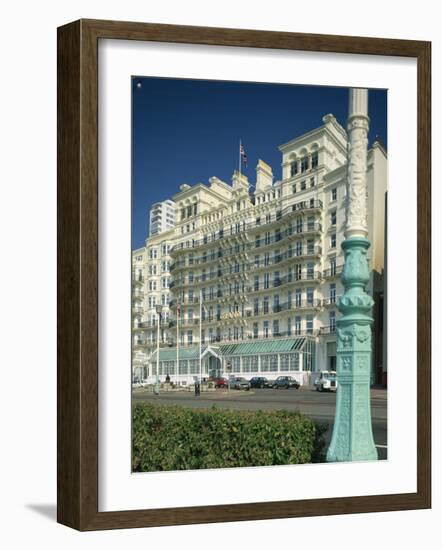 Grand Hotel, Brighton, Sussex, England, United Kingdom, Europe-Richardson Rolf-Framed Photographic Print