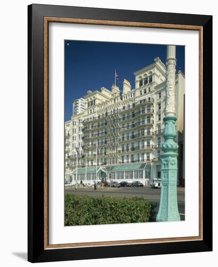 Grand Hotel, Brighton, Sussex, England, United Kingdom, Europe-Richardson Rolf-Framed Photographic Print