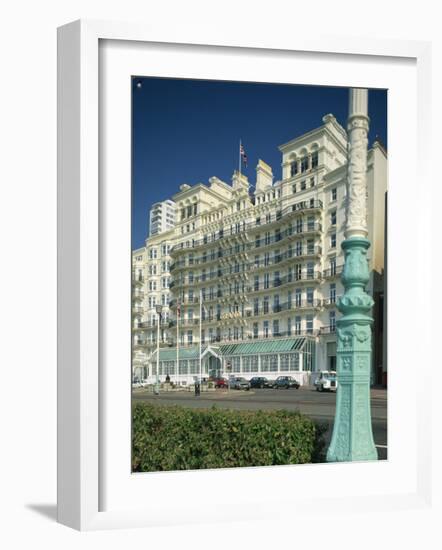 Grand Hotel, Brighton, Sussex, England, United Kingdom, Europe-Richardson Rolf-Framed Photographic Print