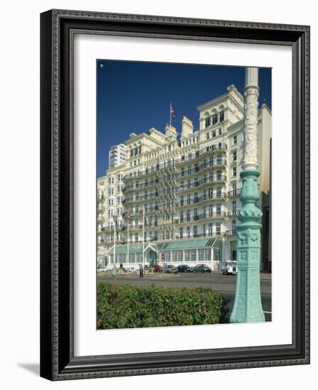 Grand Hotel, Brighton, Sussex, England, United Kingdom, Europe-Richardson Rolf-Framed Photographic Print