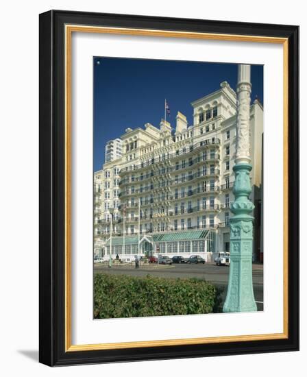 Grand Hotel, Brighton, Sussex, England, United Kingdom, Europe-Richardson Rolf-Framed Photographic Print