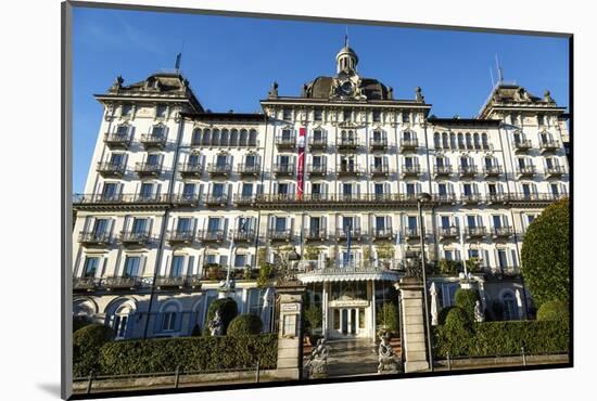Grand Hotel Des Iles Borromees, Stresa, Lake Maggiore, Piedmont, Italy, Europe-Yadid Levy-Mounted Photographic Print
