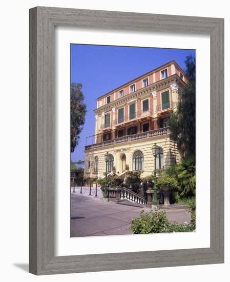 Grand Hotel Excelsior Vittoria, Sorrento-Barry Winiker-Framed Photographic Print