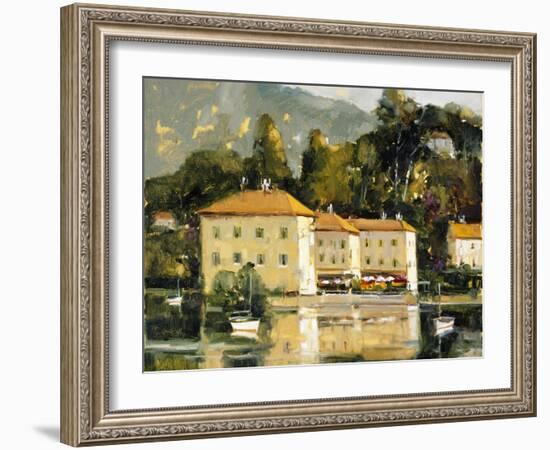 Grand Hotel, Lake Como-Ted Goerschner-Framed Giclee Print