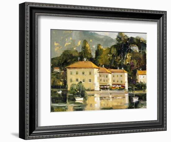 Grand Hotel, Lake Como-Ted Goerschner-Framed Giclee Print