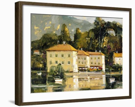 Grand Hotel, Lake Como-Ted Goerschner-Framed Premium Giclee Print