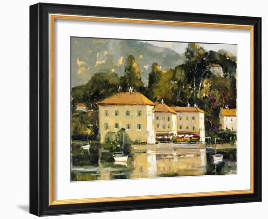 Grand Hotel, Lake Como-Ted Goerschner-Framed Premium Giclee Print