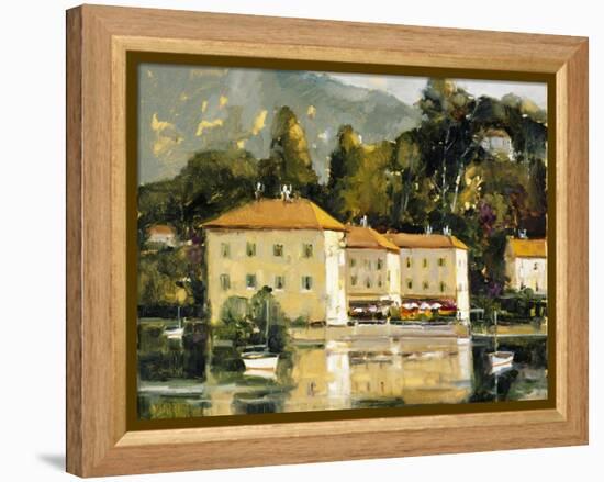 Grand Hotel, Lake Como-Ted Goerschner-Framed Premier Image Canvas