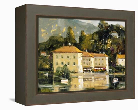 Grand Hotel, Lake Como-Ted Goerschner-Framed Premier Image Canvas