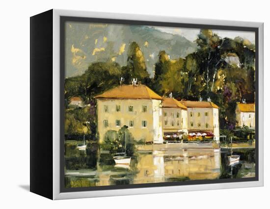 Grand Hotel, Lake Como-Ted Goerschner-Framed Premier Image Canvas