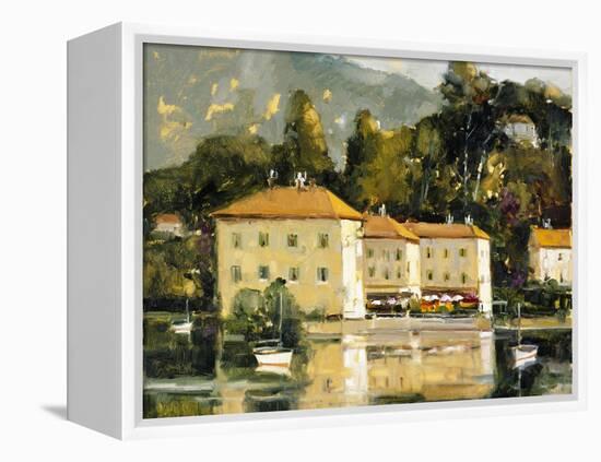 Grand Hotel, Lake Como-Ted Goerschner-Framed Premier Image Canvas