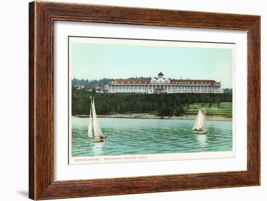 Grand Hotel, Mackinac Island, Michigan-null-Framed Art Print