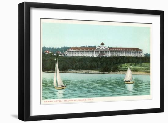 Grand Hotel, Mackinac Island, Michigan-null-Framed Art Print