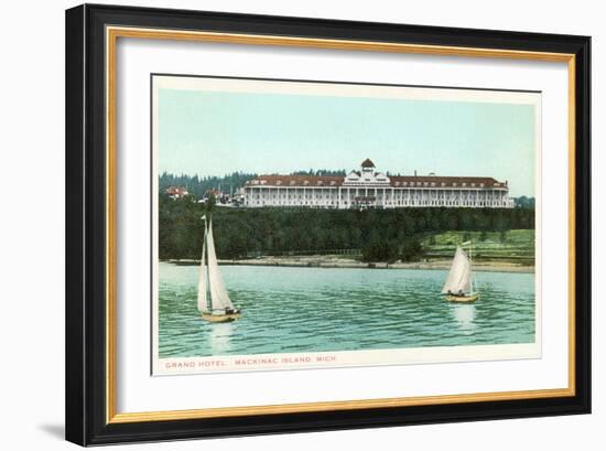 Grand Hotel, Mackinac Island, Michigan-null-Framed Art Print